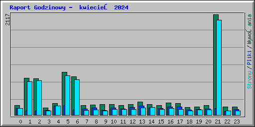 Raport Godzinowy -  kwiecień 2024